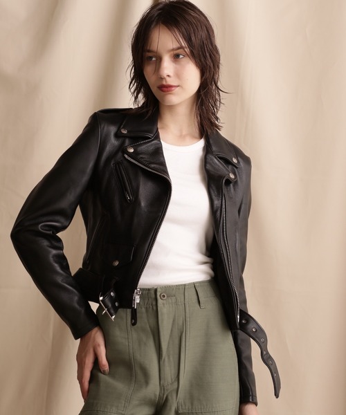 Schott N.Y.C 革ジャン ライダース Schott/ショット/218W WOMENS