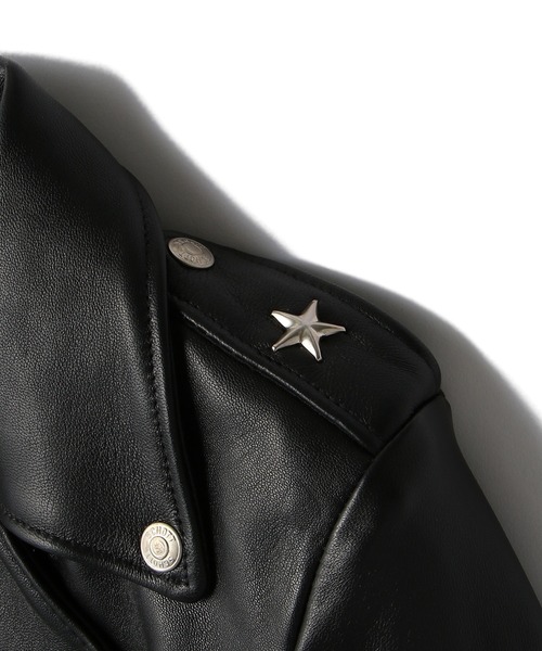 革ジャン ライダース Schott/ショット/218W WOMENS LAMB ONESTAR RIDERS/ラム ワンスター ライダースの画像