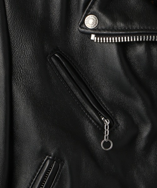 革ジャン ライダース Schott/ショット/218W WOMENS LAMB ONESTAR RIDERS/ラム ワンスター ライダースの画像