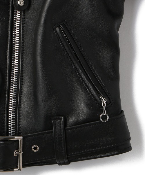 革ジャン ライダース Schott/ショット/218W WOMENS LAMB ONESTAR RIDERS/ラム ワンスター ライダースの画像