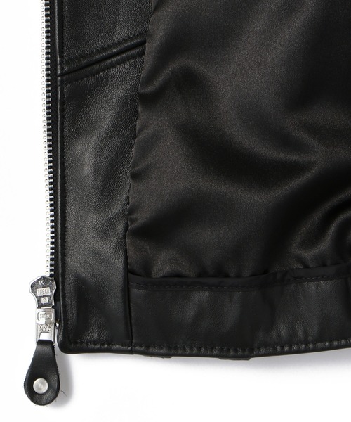 革ジャン ライダース Schott/ショット/218W WOMENS LAMB ONESTAR RIDERS/ラム ワンスター ライダースの画像