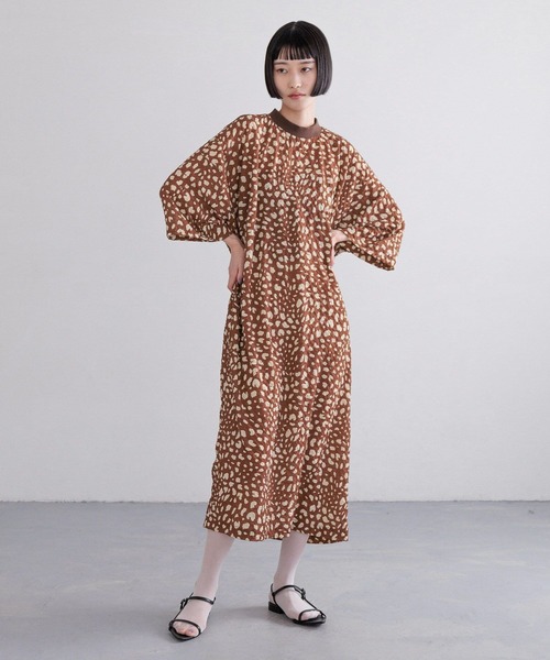 ワンピース 半袖 レオパードTワンピース 327290 : ZOZOTOWN Yahoo!店