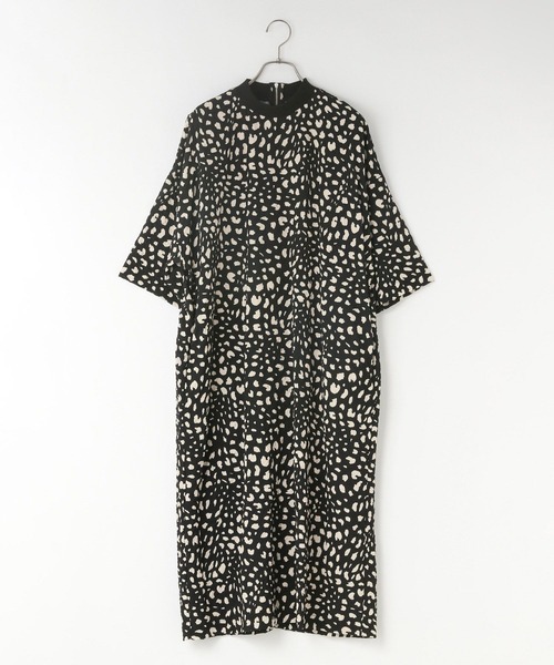 ワンピース 半袖 レオパードTワンピース 327290 : ZOZOTOWN Yahoo!店