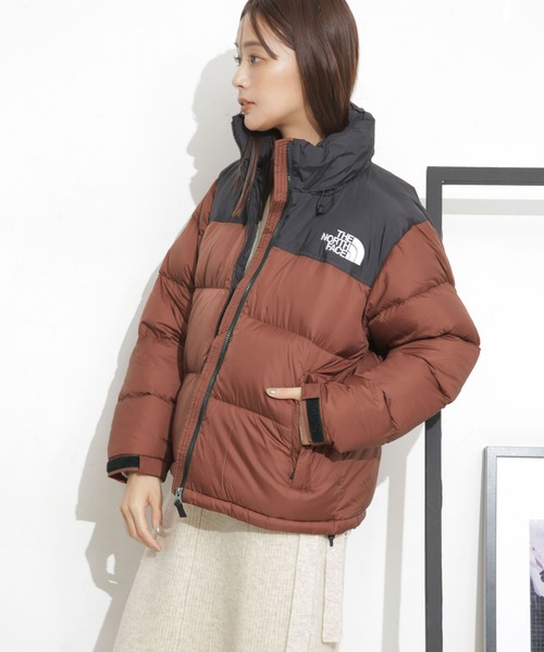 THE NORTH FACE レディース M ダウンジャケット 黒/茶色 THE NORTH FACE（ザ ノースフェイス） ダウンジャケット L ブラウン