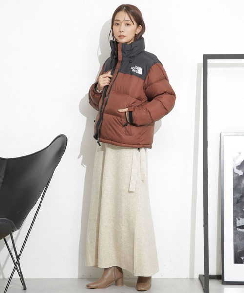 THE NORTH FACE フードダウンジャケット レディースM ブラウン martinique（マルティニーク） ダウンコート ダウンジャケット 「WEB