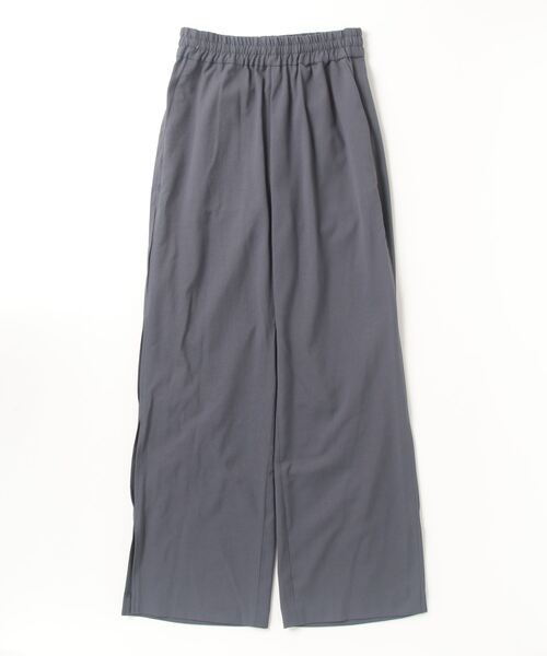 ワイドパンツ パンツ SIDE SLIT PANTS レディースの画像