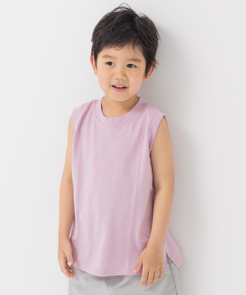 chil2 タンクトップ 肌着 綿100％ 無地 タンクトップ キッズ 子供服