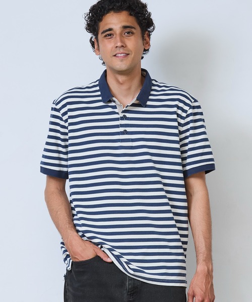 FLEX WIT ME ストライプポロシャツ L L.L.Bean（エルエルビーン） ポロシャツ カスコ・ベイ・ラギッド