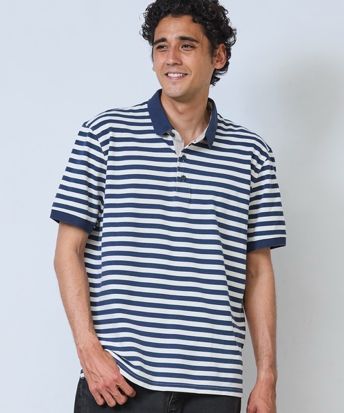 FLEX WE ME ストライプポロシャツ L L.L.Bean（エルエルビーン） ポロシャツ カスコ・ベイ・ラギッド