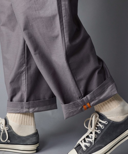 rehacer チノパン : Slab Stretch Easy Pants / スラブ