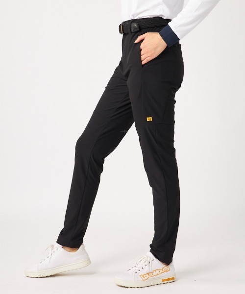 ゴルフ レディースパンツ 黒 adidas パンツ GO-TO ヘザーアンクル「adidas Golf/アディダス