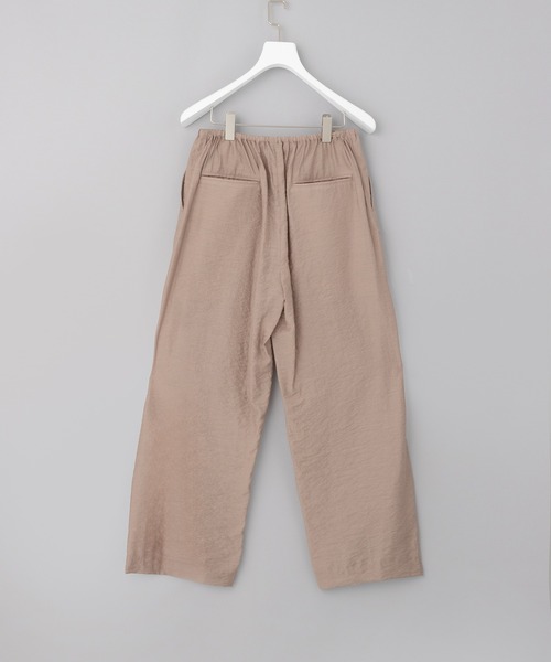 blurhms (ブラームス)/ HEAVY LINEN PANTS -BLACK- #BHS23S021