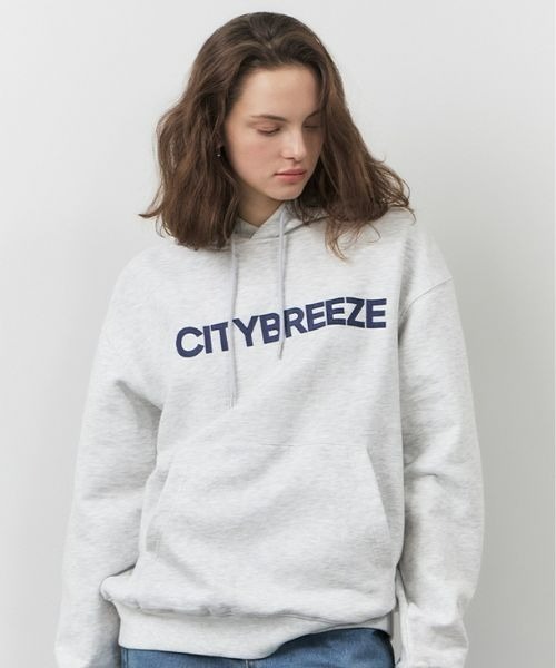 パーカー CRACK LOGO HOODIE レディース