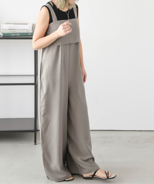 サロペット オーバーオール 「インフルエンサーコラボ」ビスチェ風