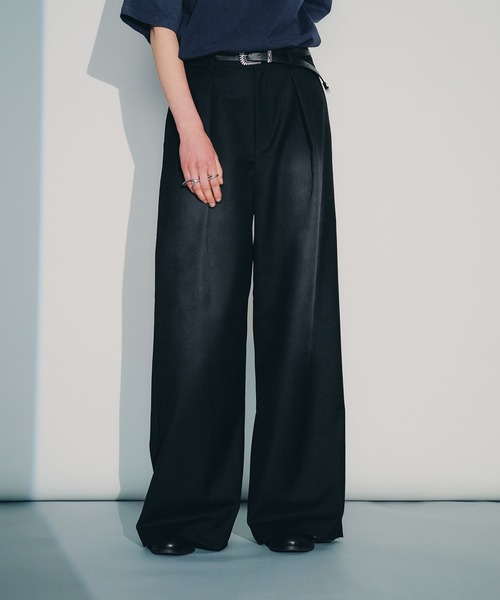 THE BOLDMAN ジーンズ 2tuck wide denim / ツータックワイド