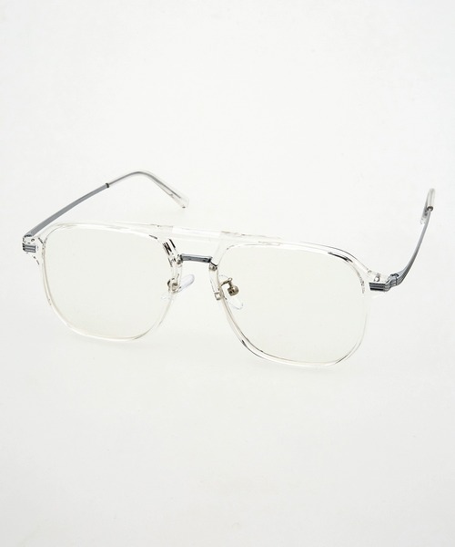 ankoROCK 伊達メガネ メガネ 眼鏡 an meets zakka メタルテンプルツー