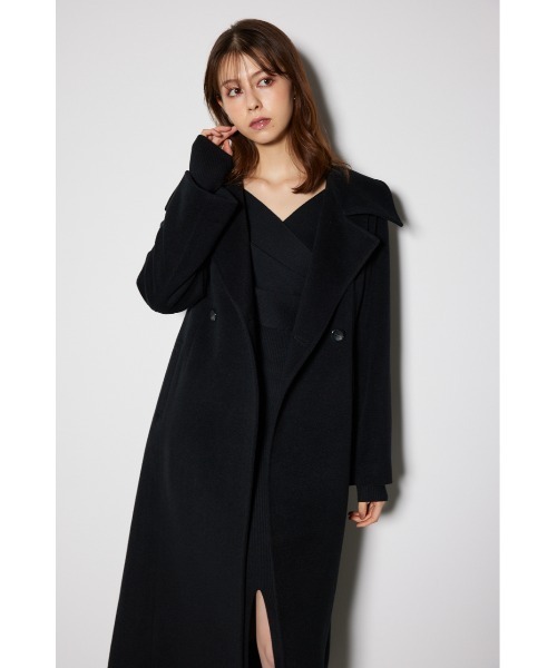 rienda 黒 Mサイズ パール装飾コート rienda 黒 Mサイズ パール装飾コート 公式】riendaのアウター(コート