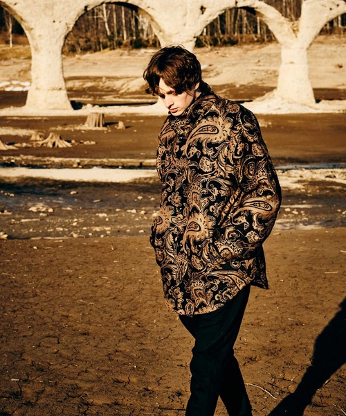 glamb（グラム） ブルゾン M ゴールド系その他 メンズ : ZOZOTOWN