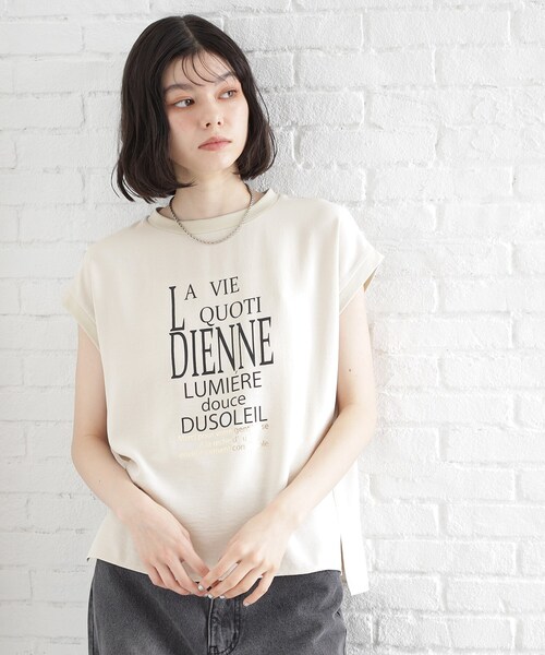 THE SHOP TK tシャツ アソートプリントTシャツ「防シワ／接触冷