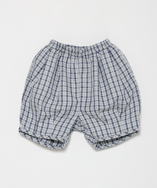 ハーフパンツ パンツ 短パン 「3-10才対応」「Better Together」チェック柄ハーフパンツ キッズ 子供服 男の子 女の子 | BONJOUR SAGAN enfant | 19