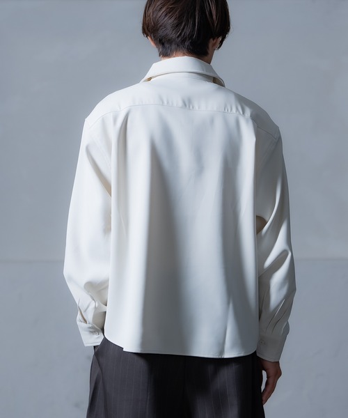 シャツ ドレープ 長袖シャツ メンズ レディース : ZOZOTOWN Yahoo!店