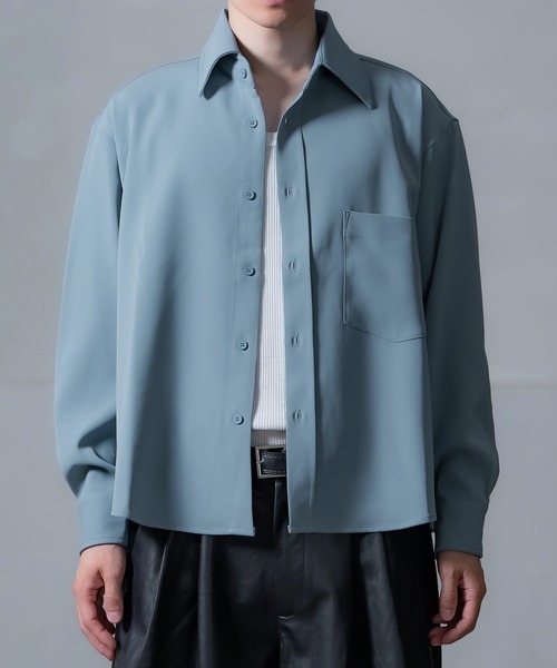 シャツ ドレープ 長袖シャツ メンズ レディース : ZOZOTOWN Yahoo!店