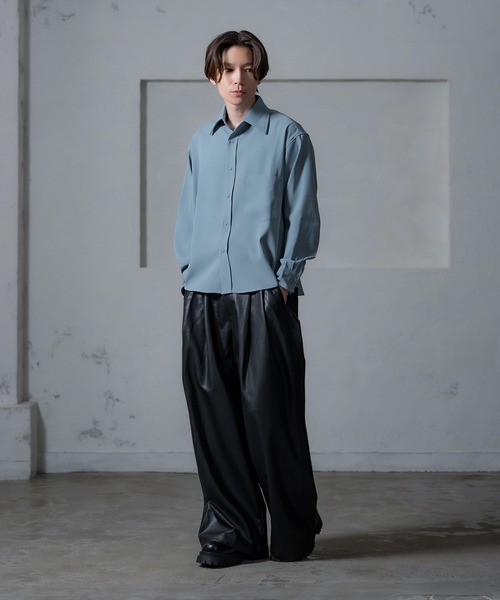 GIORGIO ARMANI ドレープ 長袖シャツ 40 15 3/4 シャツ ドレープ 長袖シャツ メンズ レディース : ZOZOTOWN Yahoo!店