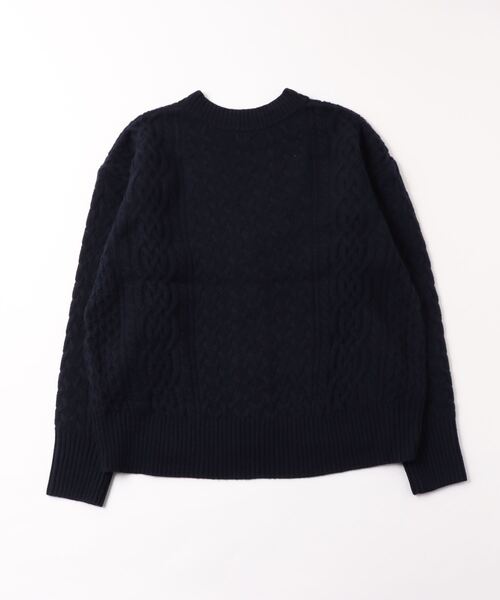 「green label relaxing」 ニットカーディガン FREE オフホワイト レディース_画像2