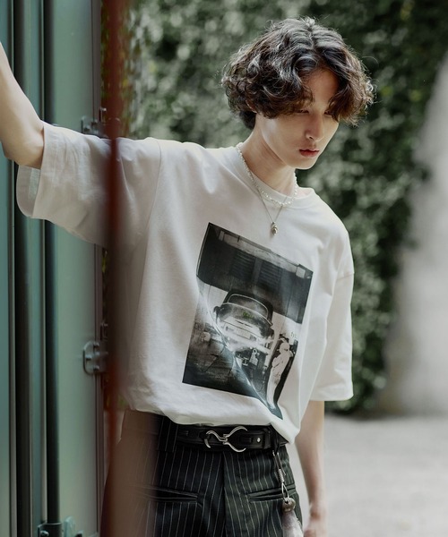 Bleme tシャツ クラシック ピグメント プリントTシャツ メンズ