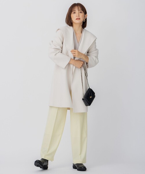 23区（ニジュウサンク） コート 38 ベージュ レディース : ZOZOTOWN