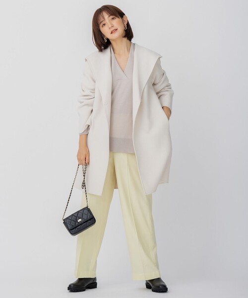 23区（ニジュウサンク） コート 38 ベージュ レディース : ZOZOTOWN