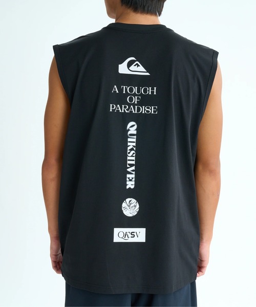 Quiksilver ラッシュガード VERTICAL LOGO SL /クイックシルバー Quiksilver ラッシュガード VERTICAL LOGO SL /クイックシルバー