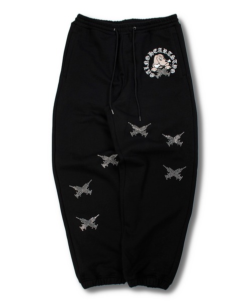 GALFY ガルフィー スウェットパンツ ガリノハーツ 黒 ブラック GALFY（ガルフィー） スウェットパンツ ジャージ 「GALFY/ガルフィー