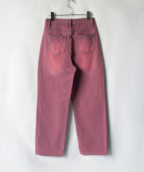 [me+em select] обработка Denim брюки MEDIUM Pink Lady -s