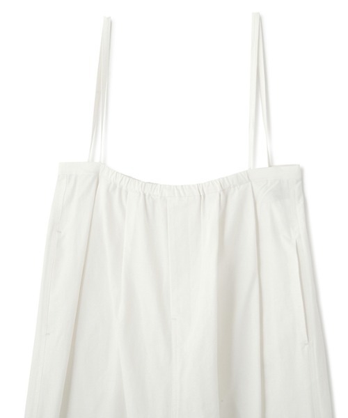 【完売品】ETRE TOKYO デザインストラップボリュームサスパンツ デザインストラップボリュームサスパンツ(S WHITE): ボトムス
