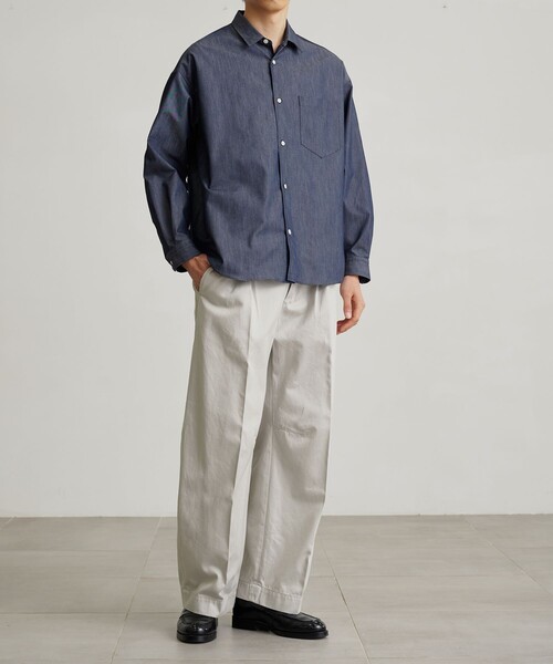 PUBLIC TOKYO 黒シャツ サイズ02 PUBLIC TOKYO 「PUBLIC TOKYO」 長袖シャツ 2 ブラック メンズ