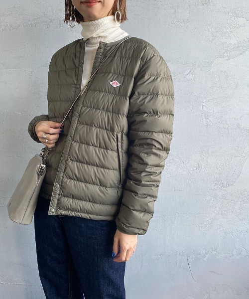 Danton（ダントン） ダウンジャケット M オリーブ レディース