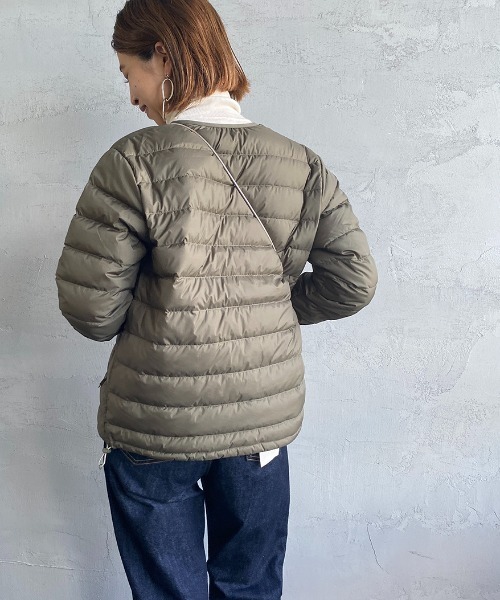 Danton（ダントン） ダウンジャケット M オリーブ レディース