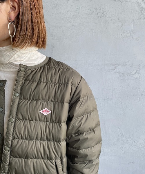 Danton（ダントン） ダウンジャケット M オリーブ レディース