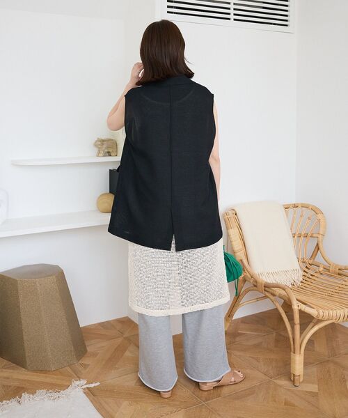 Green Parks ワンピース メッシュロングベスト : ZOZOTOWN Yahoo