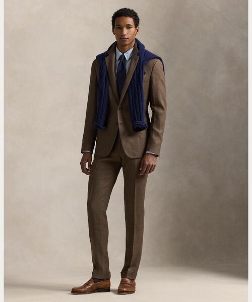 POLO RALPH LAUREN カジュアルスーツ Polo テーラード リネン