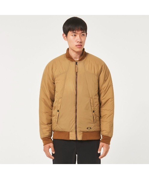 ほぼ新品　オークリー　アウター　オークリーアウター　ハイブリッドブルゾン　L OAKLEY（オークリー） ブルゾン L ベージュ メンズ : ZOZOTOWN Yahoo