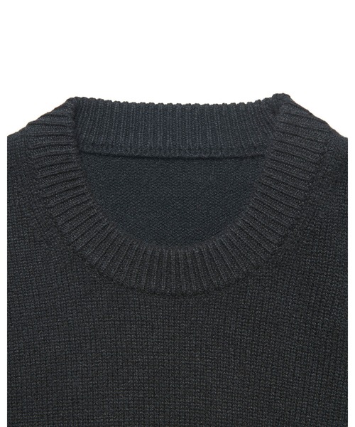 SOPHNET.（ソフネット） セーター ニット LOGO PATCH KNIT メンズ