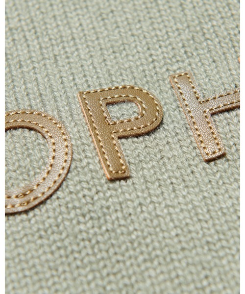SOPHNET.（ソフネット） セーター ニット LOGO PATCH KNIT メンズ