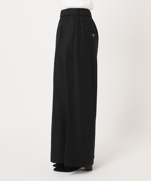 JOURNAL STANDARD L'ESSAGE 新品　キュロットパンツ JOURNAL STANDARD パンツ 「洗える」レーヨン麻タックワイド