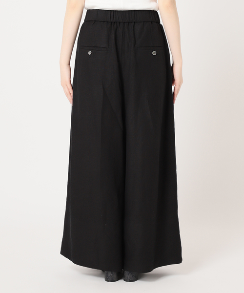 JOURNAL STANDARD 未使用タックキュロットパンツ JOURNAL STANDARD パンツ 「追加2」「洗える」レーヨン麻タック