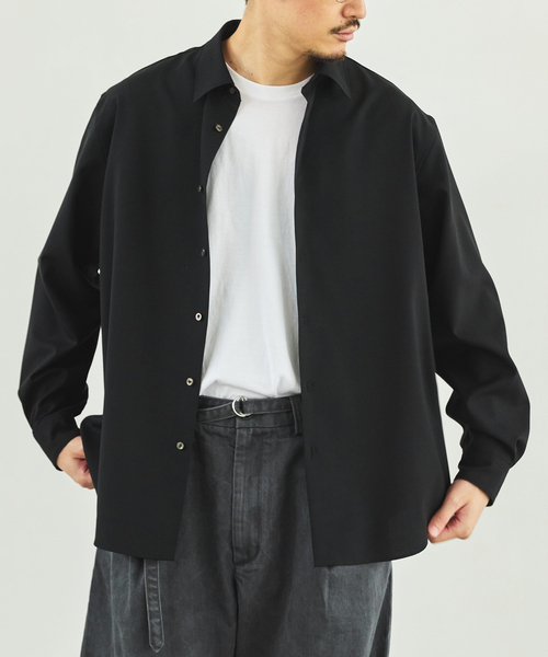 EDIFICE（エディフィス） シャツ SUPER 100's ウール レギュラー