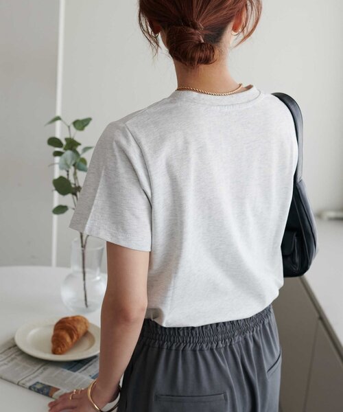 「DISCOAT」 半袖Tシャツ MEDIUM ピンク レディース