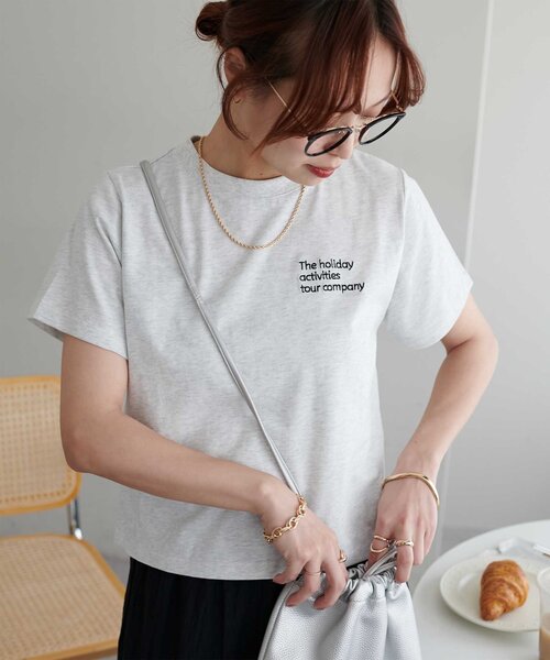 「DISCOAT」 半袖Tシャツ MEDIUM ピンク レディース