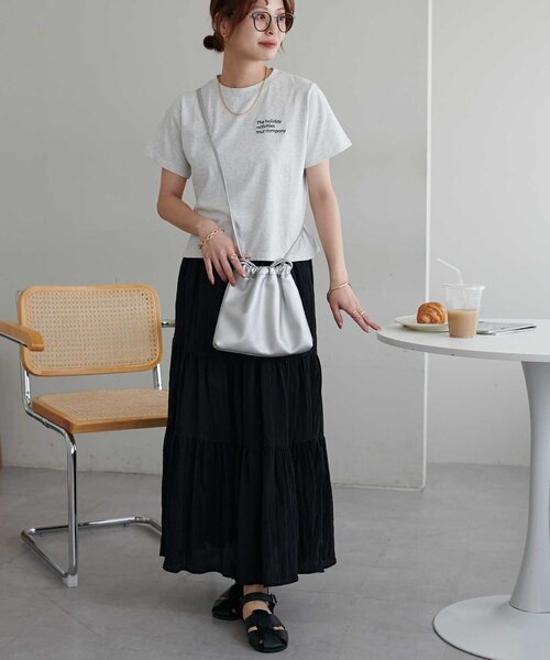 「DISCOAT」 半袖Tシャツ MEDIUM ピンク レディース